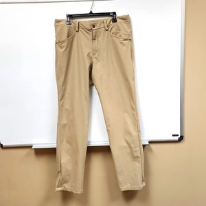Lululemon ABC Pant, Size 36 Khaki